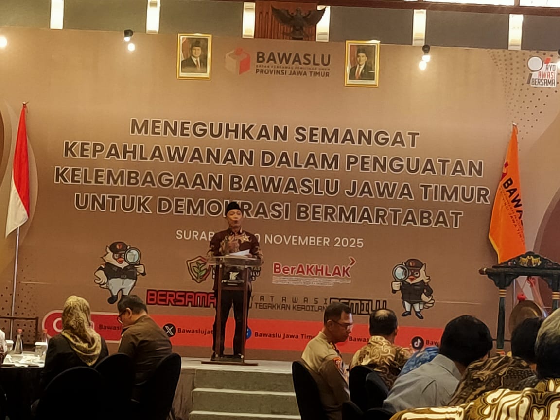 Bawaslu Jawa Timur dan Komisi II DPR RI Rampungkan Kegiatan Penguatan Kelembagaan, Bawaslu Lamongan Siap Mengokohkan Pengawasan Pemilu