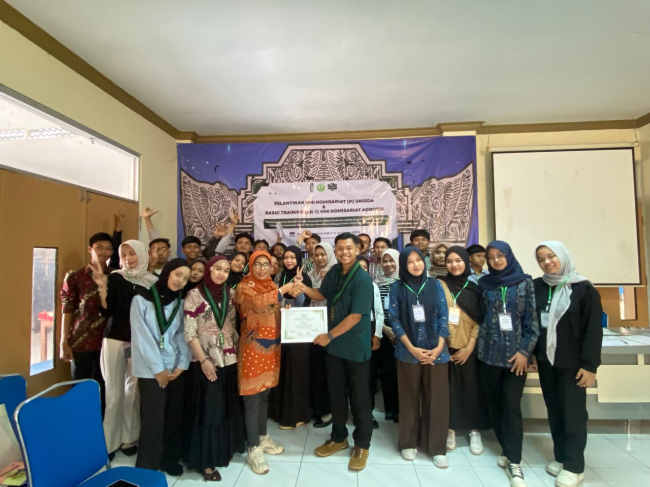Yulianti Hadir sebagai Pemateri LK-1 HMI Komisariat Agrobis, Dorong Lahirnya Kader Berintegritas
