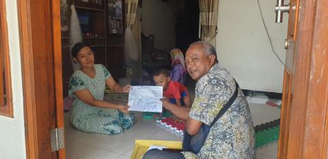 Bawaslu Lamongan Lakukan Uji Petik PDPB di Sejumlah Desa