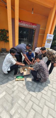 pemusnahan terhadap barang bukti pelanggaran, pada Pelaksanaan Pemilihan Kepala Daerah