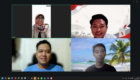 Bawaslu Lamongan Perkuat Koordinasi Internal, Bahas Data Pemilih dan Pemetaan Sekolah