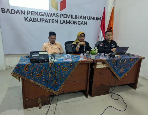 Bawaslu Lamongan Launching SIPADU, Inovasi Hasil Pelatihan Kepemimpinan Pengawas