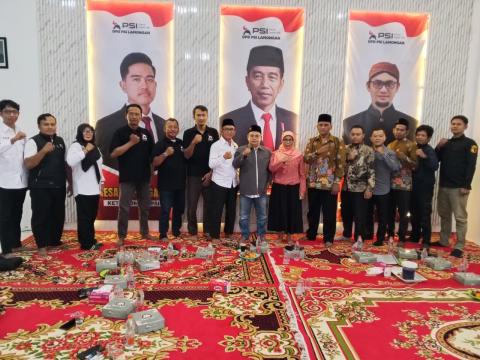Bawaslu Lamongan Kunjungi DPD PSI, Bahas Pemutakhiran Data Parpol dan Dinamika Pemilu 2029