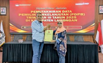 Bawaslu Kabupaten Lamongan Berikan Saran Perbaikan Dalam Rapat Pleno PDPB