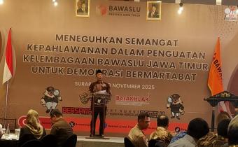 Bawaslu Jawa Timur dan Komisi II DPR RI Rampungkan Kegiatan Penguatan Kelembagaan, Bawaslu Lamongan Siap Mengokohkan Pengawasan Pemilu