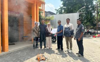 pemusnahan terhadap barang bukti pelanggaran, pada Pelaksanaan Pemilihan Kepala Daerah